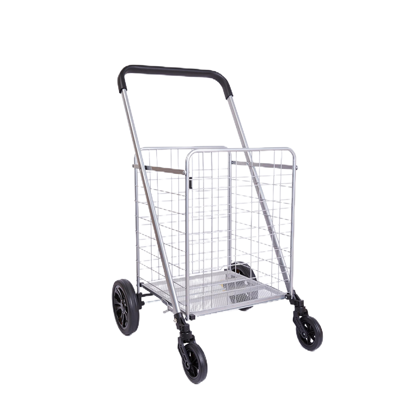 Metal Folding Shopping Cart