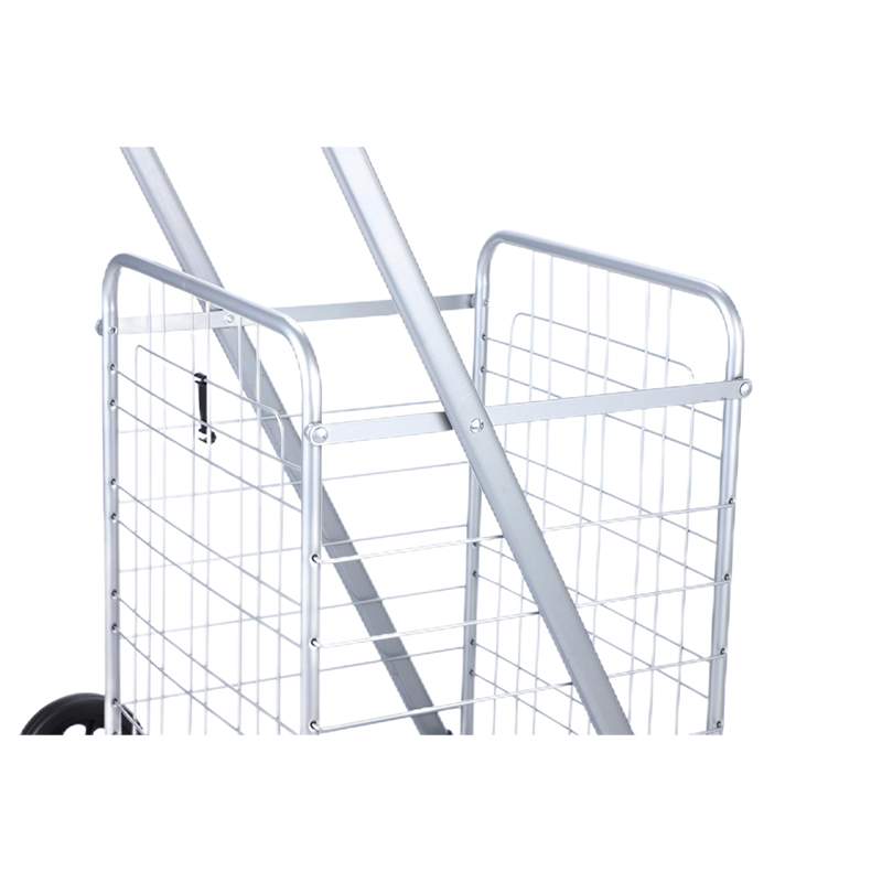 Folding Metal Cart With Wheels