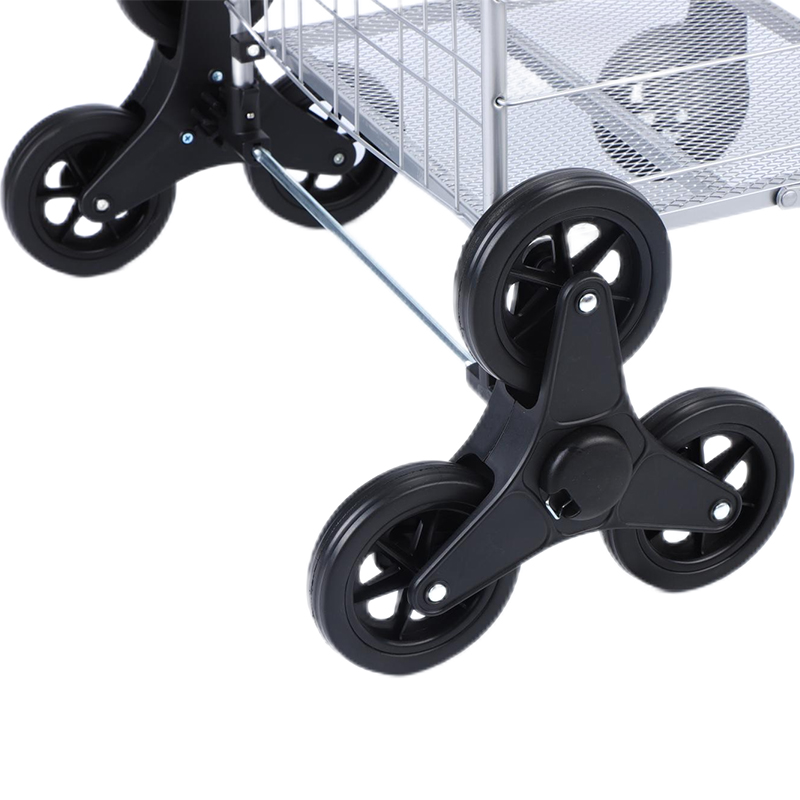 Folding Metal Cart With Wheels