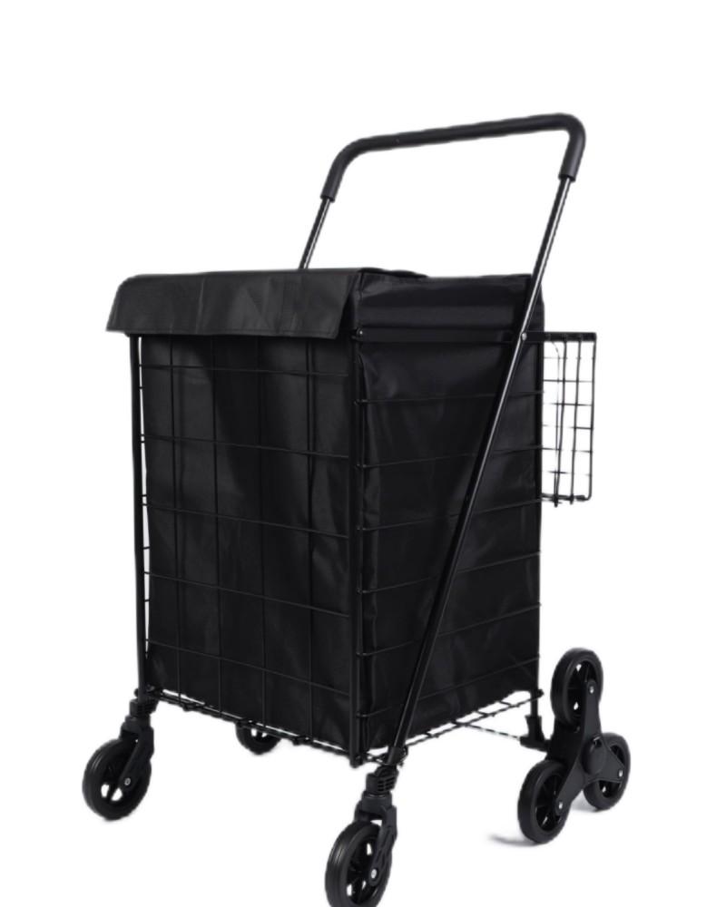 Large Folding Shopping Cart With Wheels