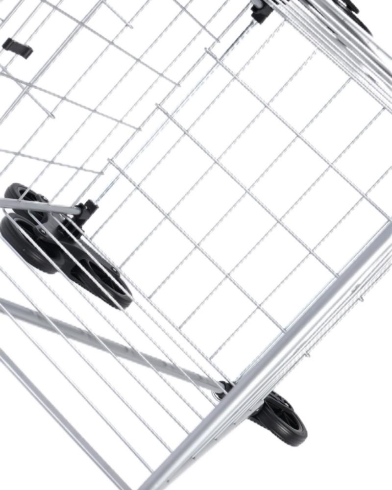 Large Folding Shopping Cart With Wheels