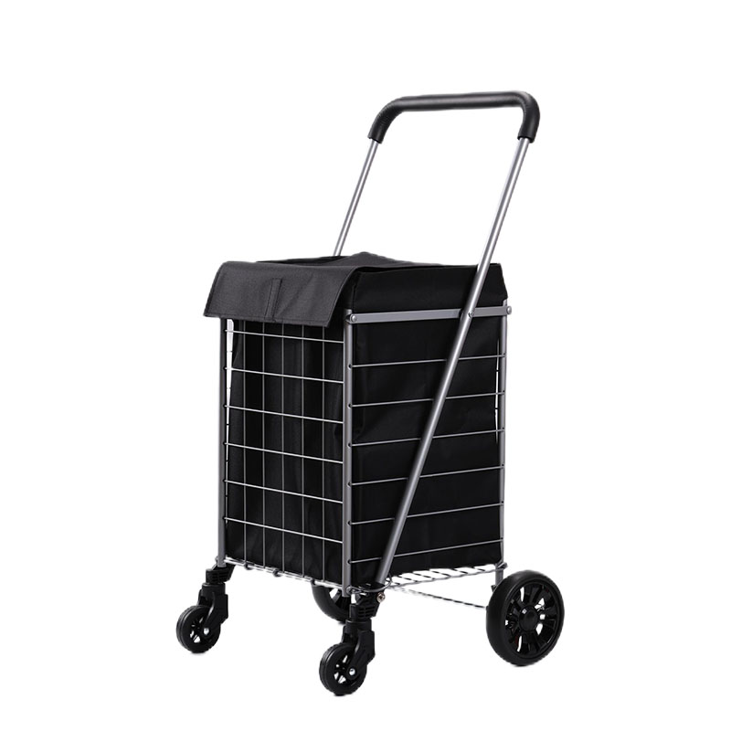 Folding Shopping Trolley on Wheels