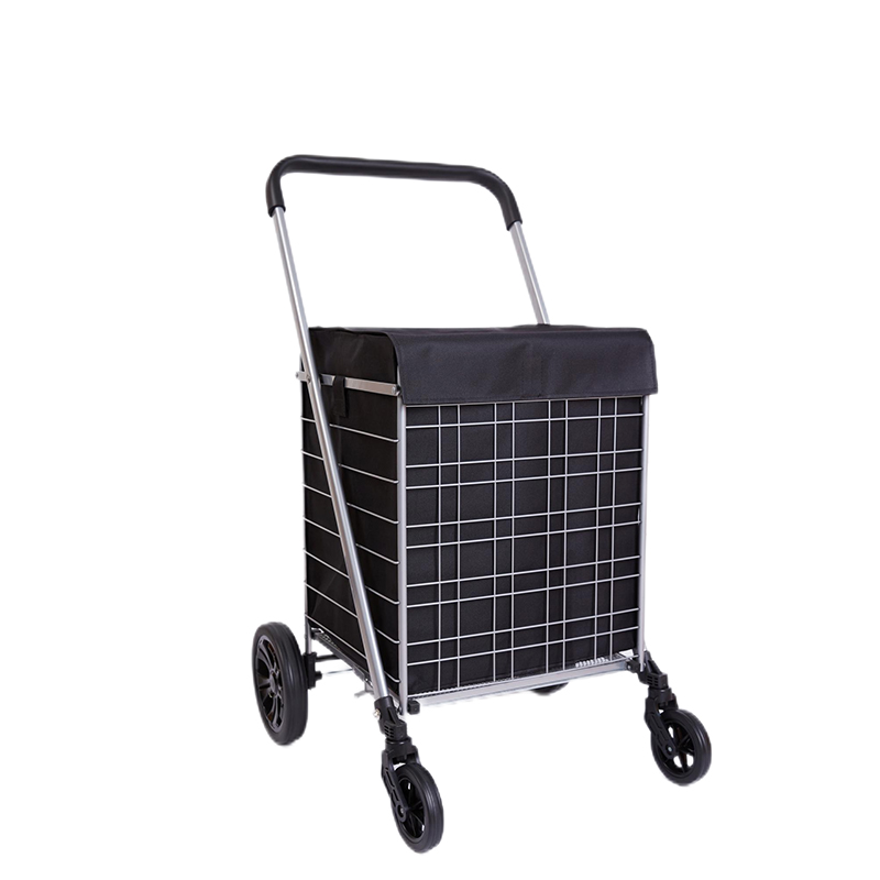Metal Folding Shopping Cart