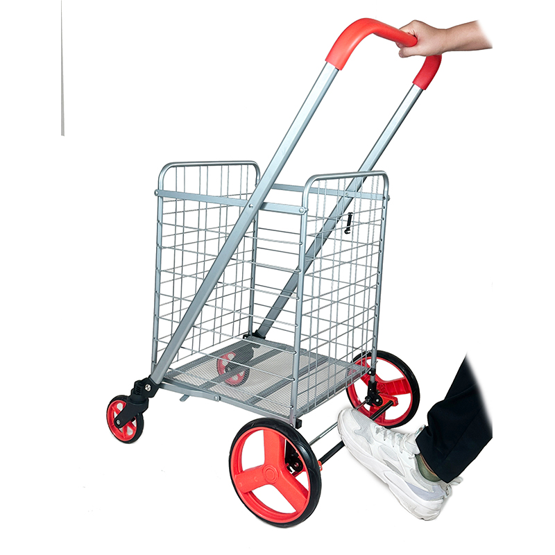Metal Foldable Shopping Cart