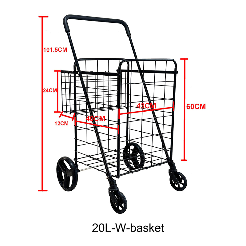 Collapsible Metal Shopping Cart